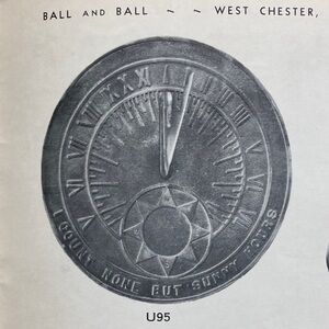 1940 Reproduction Antique Hardware Ball and Ball Brasses Knobs Escutcheon Design